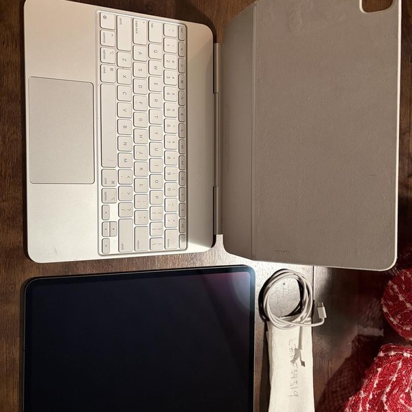 Apple iPad Pro 13 inch (M4) 2024 - Unlocked, 256 GB, Silver, 8 GB, A2926, Standard Glass