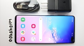 Mint
													Samsung Galaxy S10 Plus - Unlocked, Blue, 128 GB, 8 GB, SM-G975U1, photo 1 of 6