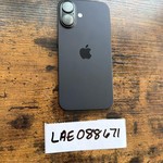 Good Apple iPhone 16 - Unlocked, 128 GB, Black, A3081