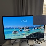 Mint Apple Studio Display (2022) - Standard Glass, Tilt and Height Adjustable Stand