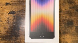 New
													Apple iPhone SE 3rd Gen 2022 - Unlocked, Midnight, 64 GB, A2595, photo 1 of 4