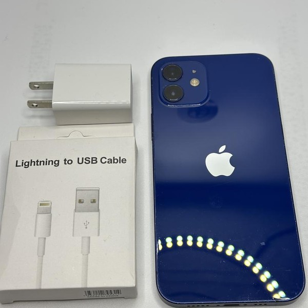 Apple iPhone 12 - Unlocked, 128 GB, Blue, A2172
