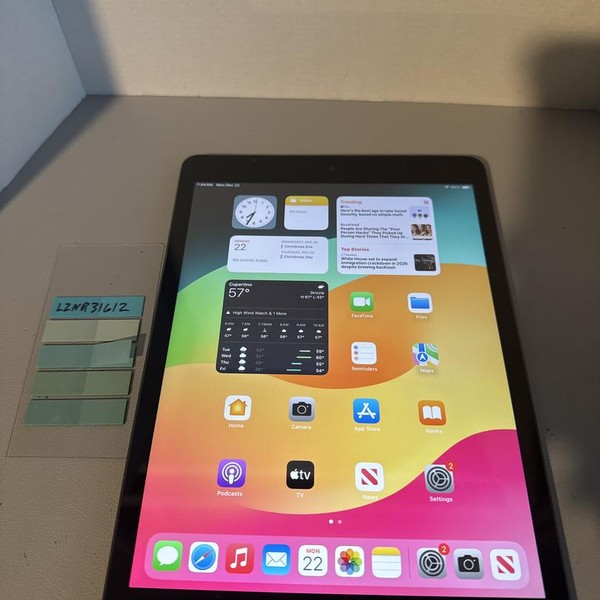 Apple iPad 9th Gen - Unlocked, 64 GB, Gray, A2603