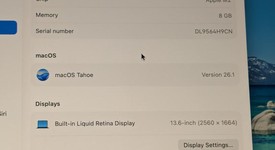 Good
													MacBook Air 2022 (M2) - 13" - Apple M2, Midnight, 256 GB, 8 GB, photo 3 of 9