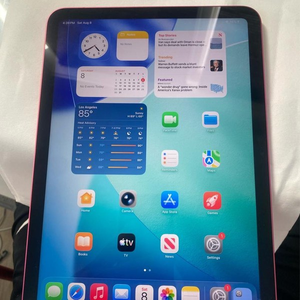 Apple iPad (11th Gen) - Wi-Fi, 128 GB, Pink, A3354