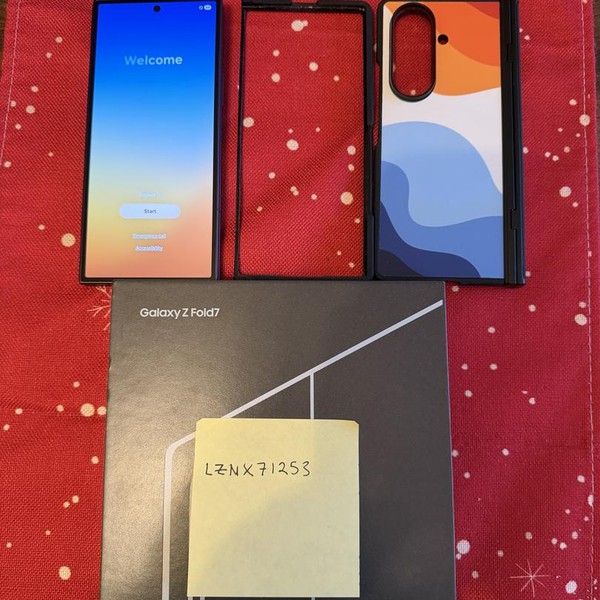 Samsung Galaxy Z Fold7 - Unlocked, 256 GB, Jetblack, 12 GB, SM-F966U1