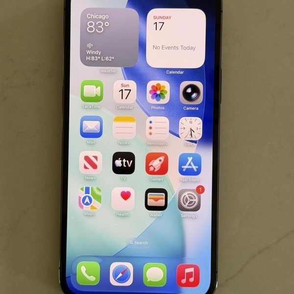 Apple iPhone 13 Pro Max - Unlocked, 128 GB, Graphite, A2484