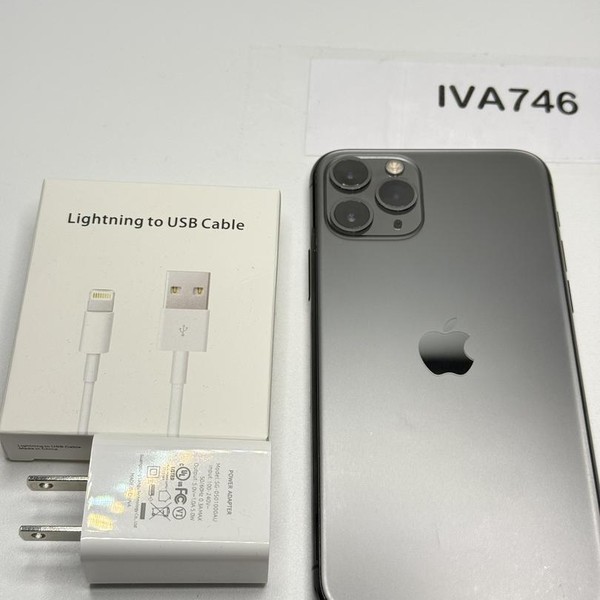 Apple iPhone 11 Pro - Unlocked, 256 GB, Gray, A2160