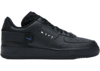 Nike Air Force 1 Type Black Royal for sale