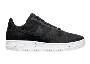 Nike Air Force 1 Low Crater Flyknit Black White for sale