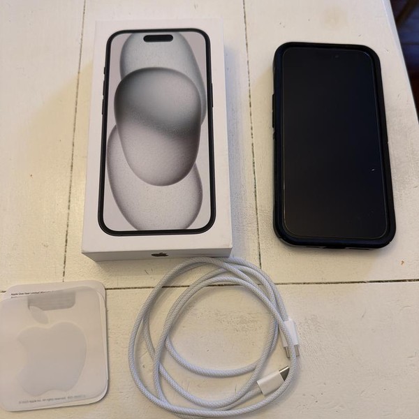 Apple iPhone 15 - Unlocked, 128 GB, Black, A2846