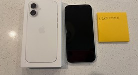 Mint
													Apple iPhone 16 - Unlocked, White, 256 GB, A3081, photo 1 of 7