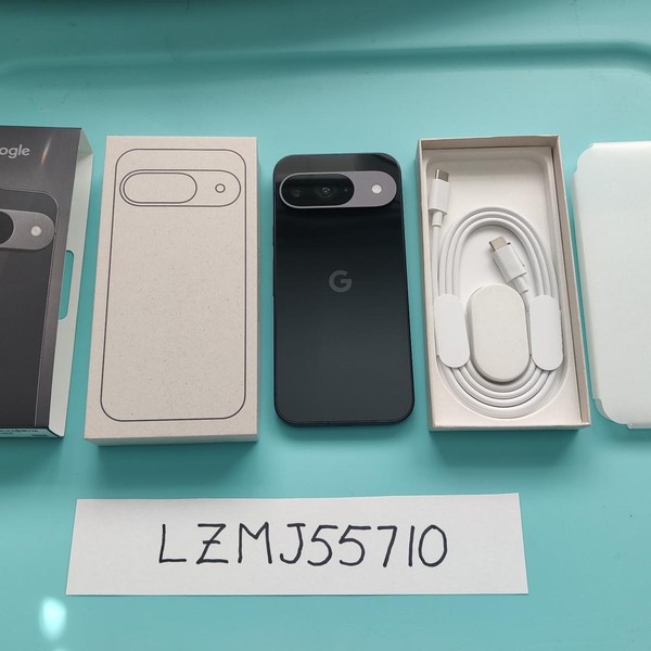 Google Pixel 9 - Unlocked, 128 GB, Obsidian, 12 GB, G2YBB