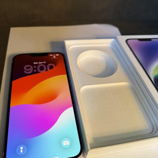 Apple iPhone 14 Plus - Unlocked, 128 GB, Purple, A2632