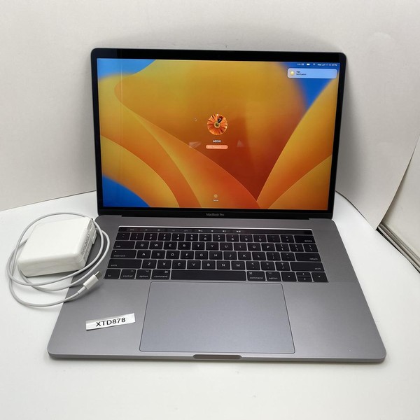 MacBook Pro 2017 (With Touch Bar) - 15 inch - 512 GB, Gray, 16 GB, Intel Core i7