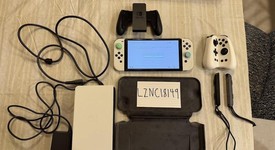 Mint
													Nintendo Switch - OLED - White, 64 GB, photo 5 of 5