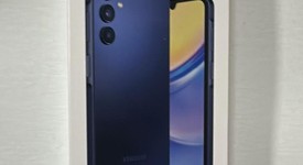 New
													Samsung Galaxy A15 5G - Metro by T-Mobile, Black & Blue, 128 GB, 4 GB, photo 3 of 4