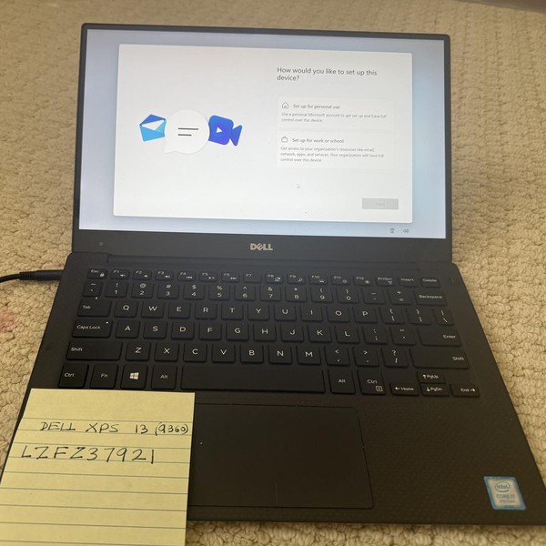 Dell XPS 13 9360 (2017) - 256 GB, 16 GB, Intel Core i7, QHD+ Plus Touch