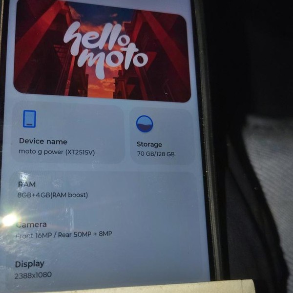 Moto G 5G (2025) - Straight Talk, 64 GB, Blue