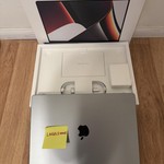 Good MacBook Pro 2021 - 16 inch - 1 TB, Silver, 16 GB, Apple M1 Pro 10-core