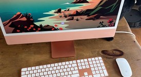Mint
													iMac 2021 24" - Apple M1, Orange, 256 GB, 16 GB, photo 1 of 6