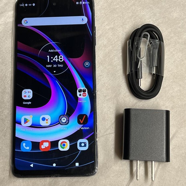Motorola Edge (2021) - Verizon, 256 GB, Navy Blue, 8 GB
