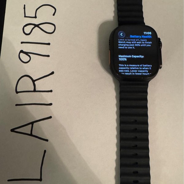 Apple Watch Ultra 3 49mm - Unlocked, Black, A3281
