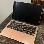 Mint MacBook Air 2020 - 13 inch - 256 GB, Gold, 8 GB, Intel Core i3