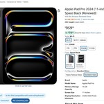 Mint Apple iPad Pro 11 inch (M4) 2024 - Wi-Fi, 256 GB, Black, 8 GB, A2836, Standard Glass