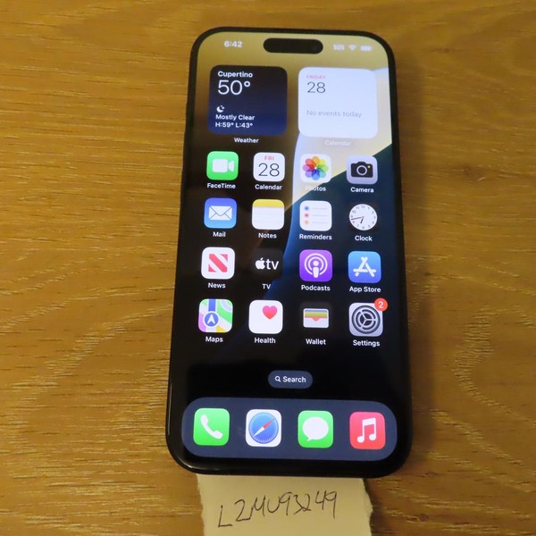 Apple iPhone 15 Pro - T-Mobile, 128 GB, Blue, A2848