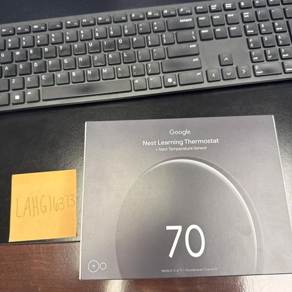 Nest Learning Thermostat 4th gen - Obsidian