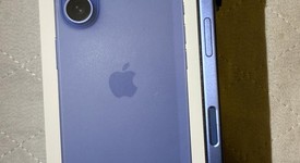 Mint
													Apple iPhone 16 - Unlocked, Ultramarine, 128 GB, A3081, photo 2 of 9