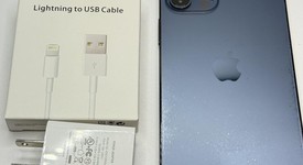 Good
													Apple iPhone 12 Pro - Unlocked, Pacific Blue, 256 GB, A2341, photo 4 of 5