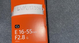 New
													Sony E 16-55mm f2.8 G, photo 1 of 3