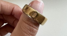Good
													Oura Ring Gen 3 - Rose Gold, Size 10, Horizon, photo 5 of 6