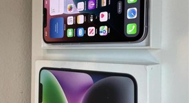 Mint
													Apple iPhone 14 - Unlocked, Purple, 128 GB, A2649, photo 1 of 7