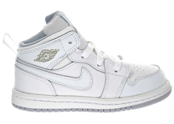 Jordan 1 Retro Mid White Wolf Grey (TD) for sale