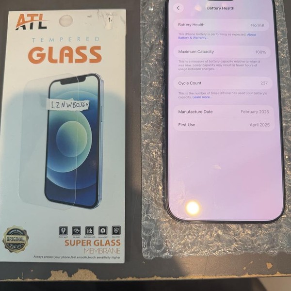 Apple iPhone 16 Pro Max - Unlocked, 256 GB, Black, A3084