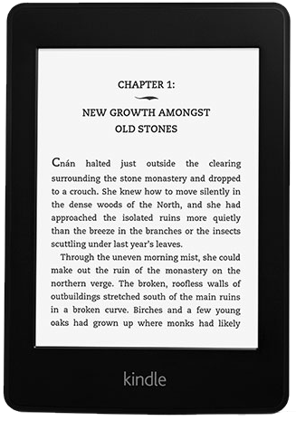 Amazon Kindle Paperwhite - Amazon, 4 GB, Black