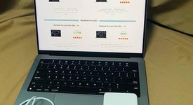 Good
													MacBook Pro Late 2023 (M3) - 14" - Apple M3 Max 14-core, Silver, 2 TB, 36 GB, 30-core GPU, photo 1 of 9