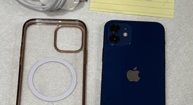 Good
													Apple iPhone 12 - Unlocked, Blue, 64 GB, A2172, photo 3 of 13