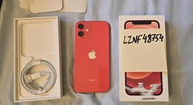 Mint
													Apple iPhone 12 Mini - Unlocked, Red, 128 GB, A2176, photo 2 of 13
