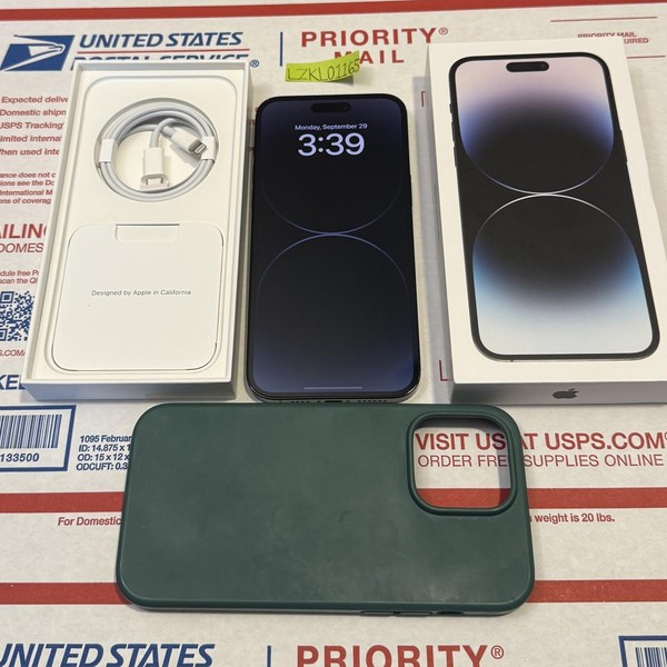 Apple iPhone 14 Pro Max - Unlocked, 512 GB, Black, A2651