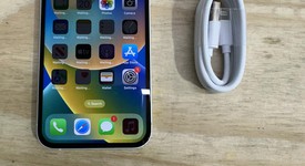 Good
													Apple iPhone 12 - Unlocked, White, 128 GB, A2172, photo 3 of 8