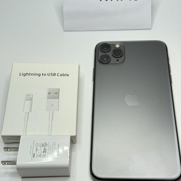 Apple iPhone 11 Pro Max - Unlocked, 256 GB, Gray, A2161