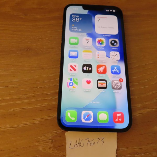 Apple iPhone 16e - Unlocked, 128 GB, Black, A3212