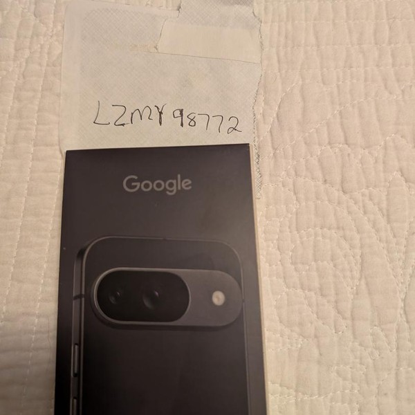 Google Pixel 9 - Unlocked, 128 GB, Obsidian, 12 GB, G2YBB