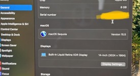 Good
													MacBook Pro Late 2023 (M3) - 14" - Apple M3, Silver, 512 GB, 8 GB, 10-core GPU, photo 5 of 12