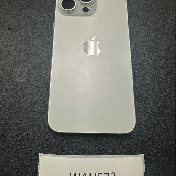 Apple iPhone 15 Pro Max - Unlocked, 256 GB, White, A2849