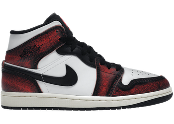 Jordan 1 Mid Wear-Away Chicago for sale